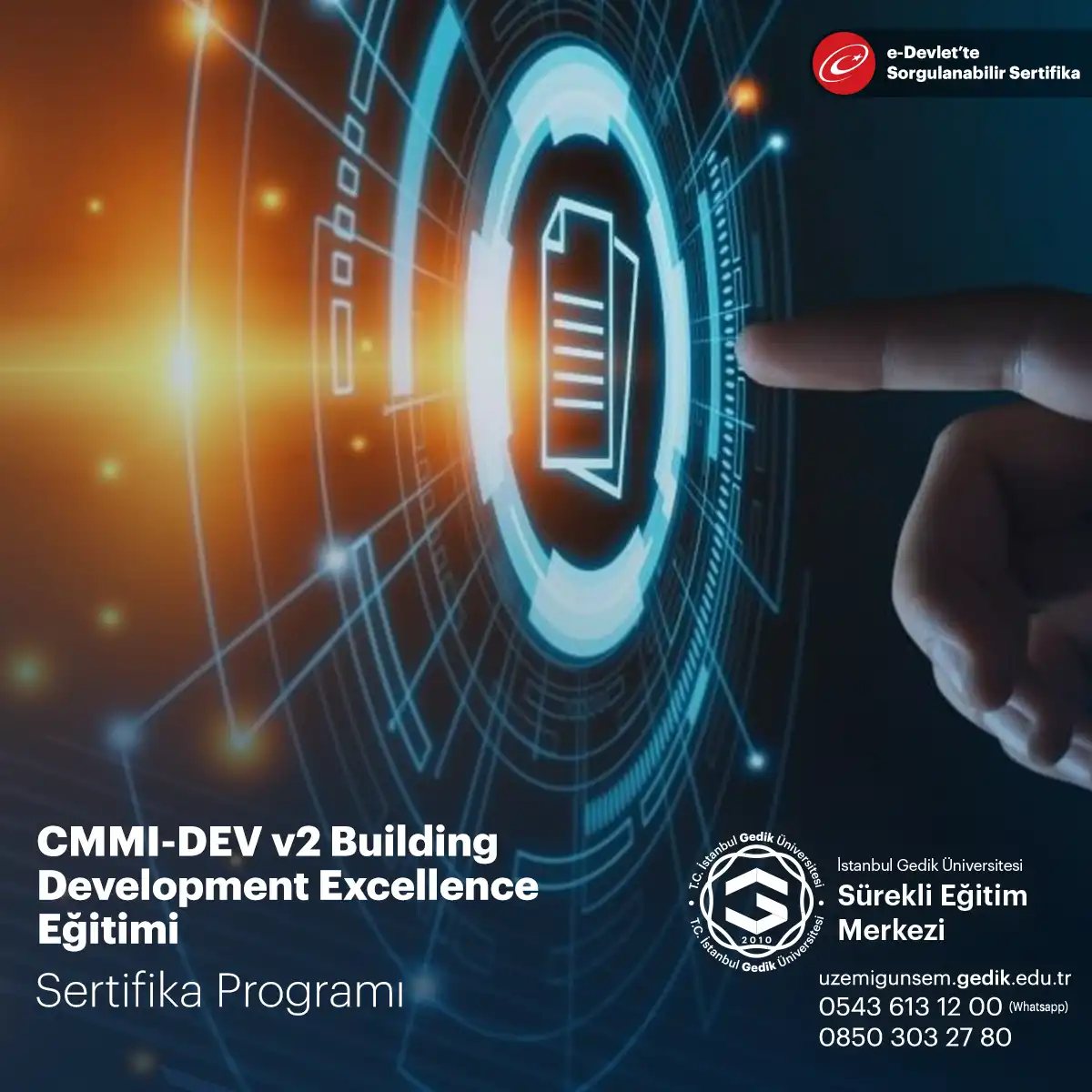 CMMI-DEV v2 Building Development Excellence Eğitimi 
